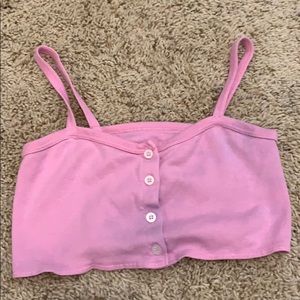 Rare Brandy Melville Pink Tank Top!